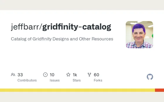 Aperçu : catalogue communautaire de jeffbarr sur GitHub