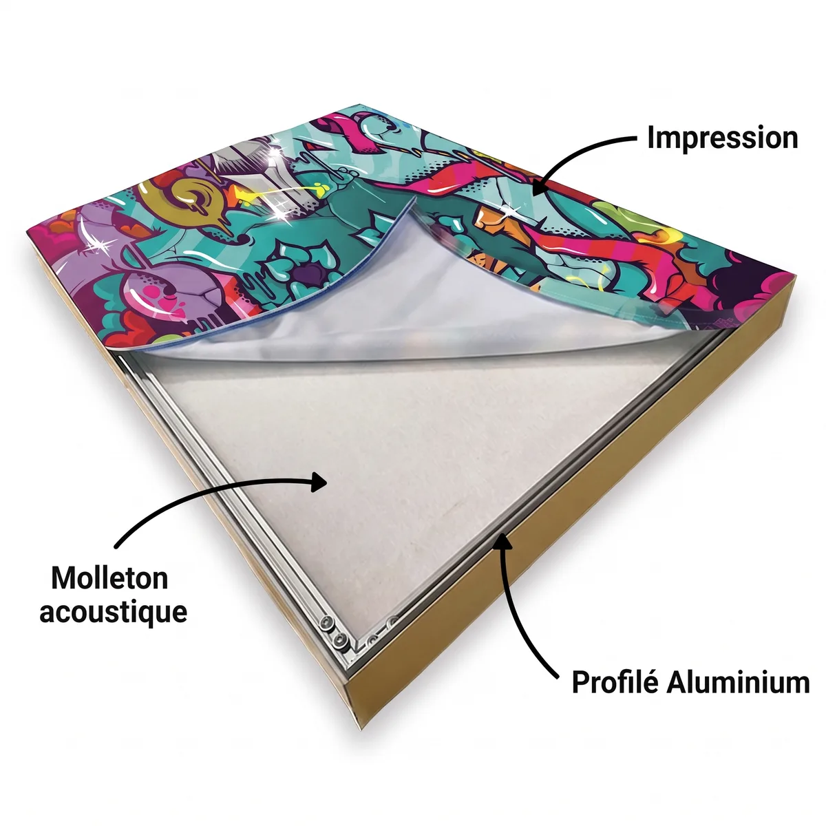 cadre acoustique manzi